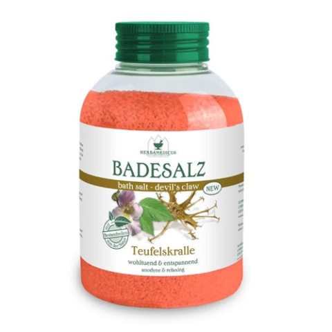 Diabelski Pazur Sól do Kąpieli, HERBAMEDICUS Badesalz, 575 g