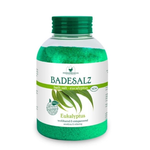 Eukaliptus Sól do Kąpieli, HERBAMEDICUS Badesalz, 575 g