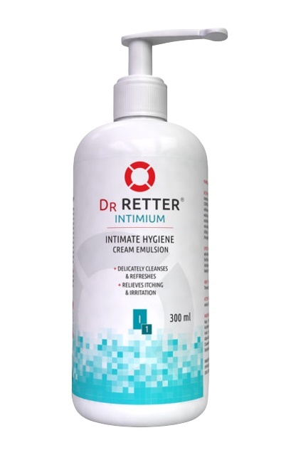 INTIMIUM Kremowa Emulsja do Mycia Miejsc Intymnych, Dr.Retter, 300ml