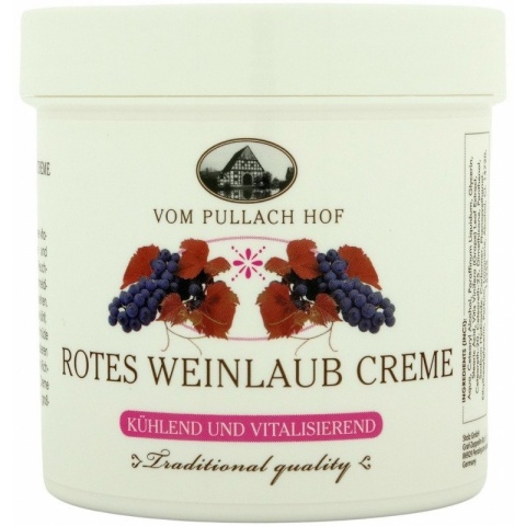 Krem z Liści Czerwonych Winogron, Pullach Hof, 250ml
