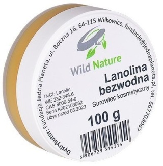 Lanolina Bezwodna, Wild Nature, 100g