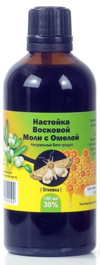 Nalewka z Mola Woskowego z Jemiołą, Naturalny Eko Produkt, 100ml