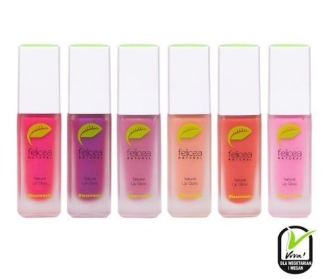Naturalny Błyszczyk do Ust, 35 DOJRZAŁA BRZOSKWINIA, Felicea