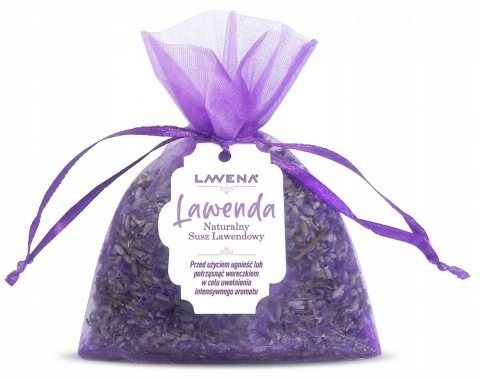Naturalny Susz Lawendowy, Lawenda, Woreczek, LAVENA, 15g