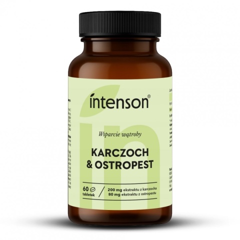 Ostropest i Karczoch, Intenson, 60 tabletek