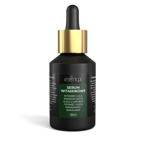 Serum Witaminowe (C, E, A,Q10, Opuncja, Skwalan), Esent, 30 ml