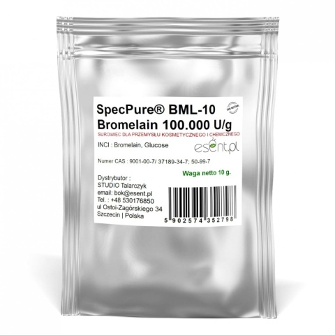 Bromelaina (SpecPure BML10- 100.000 U/g), Esent, 10g
