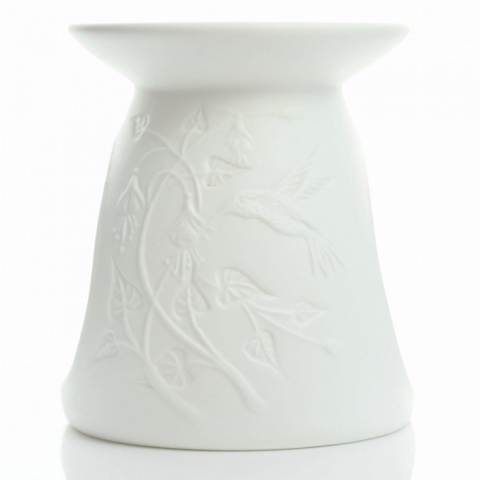 Ceramiczny Kominek do woskow i olejków biały