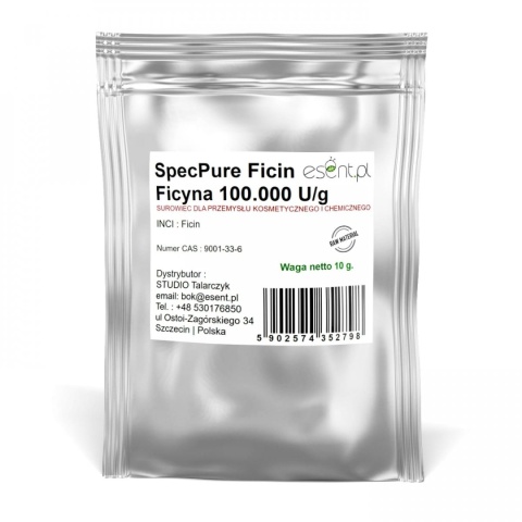 Ficyna (SpecPure Ficin) Enzym proteolityczny, Esent, 10g