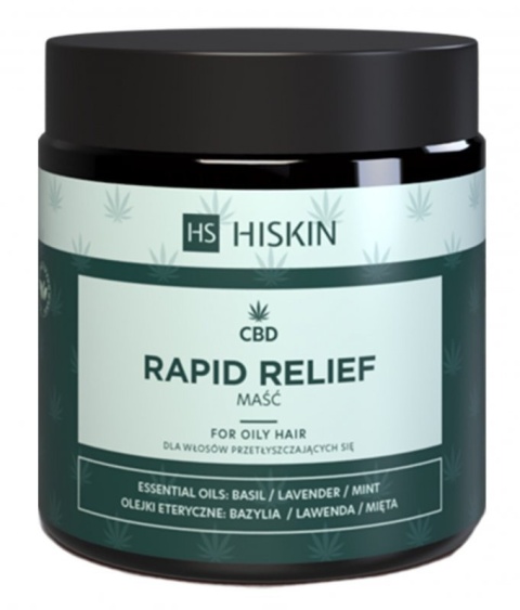 HISKIN Rapid Relief Maść do skóry suchej i wrażliwej - CBD i prebiotyki, 120ml