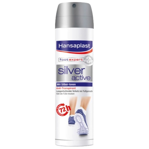 Hansaplast Silver dezodorant do stóp, 150ml