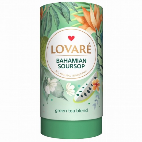 Herbata zielona „Bahamian Soursop" Lovare, liść, 80g