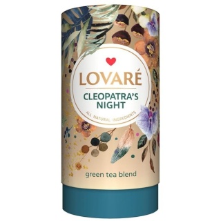 Herbata zielona Cleopatra's night tea, Lovare liść, 80g