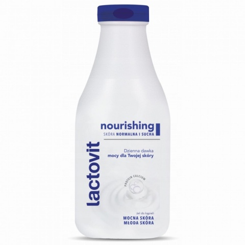 Lactovit Nourishing Żel do kąpieli skóra sucha i normalna, 500ml