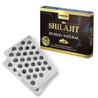 Mumijo Mumio Shilajit, UNKURI, 60 tabletek