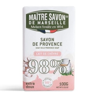 Mydło prowansalskie KOZIE MLEKO, Maitre Savon de Marseille, 100g