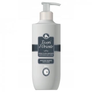 Nawilżający balsam do ciała Muschio Bianco, Tesori d'Oriente, 400ml