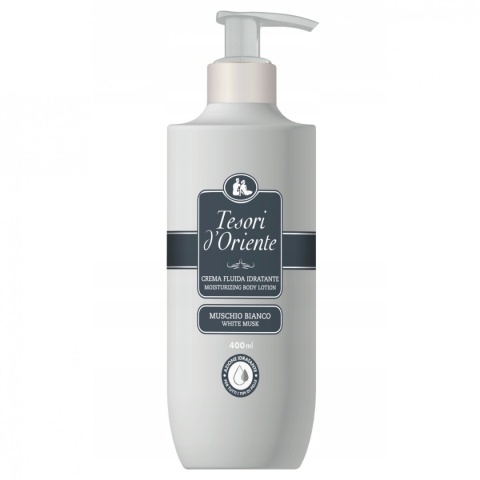 Nawilżający balsam do ciała Muschio Bianco, Tesori d'Oriente, 400ml