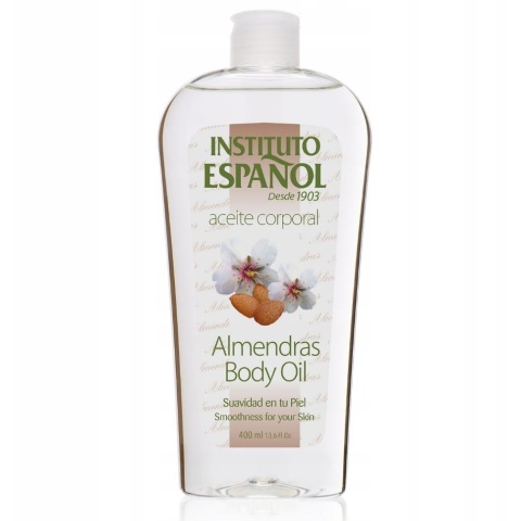 Nawilżający olejek do ciała i kąpieli, MIGDAŁ, INSTITUTO ESPANOL, 400ml