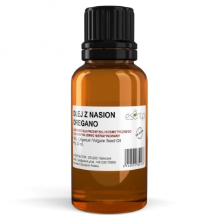 Olej z Oregano, tłoczony na zimno, nierafinowany, Esent, 20ml