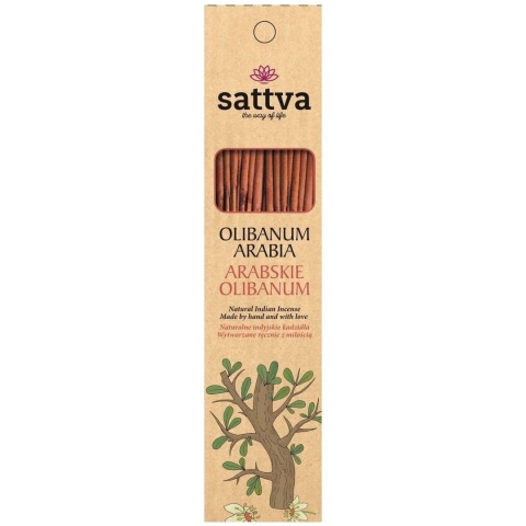 Olibanum Arabia Kadzidełka indyjskie, Sattva, 30g