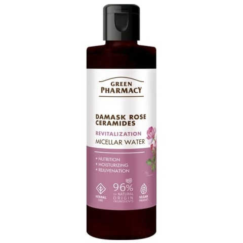 Róża damasceńska + Ceramidy Płyn Micelarny, Green Pharmacy, 200ml