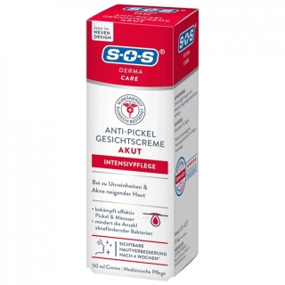 SOS Krem do Twarzy przeciwtrądzikowy, 50ml