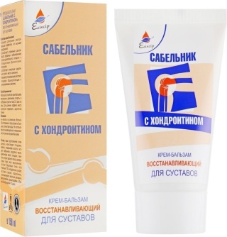 Sabelnik i Chondroityna Krem Balsam na Stawy, Eliksir, 150ml