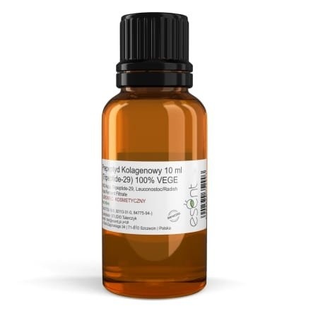 Wegański Prepeptyd Kolagenowy (Tripeptide-29), Esent, 10ml