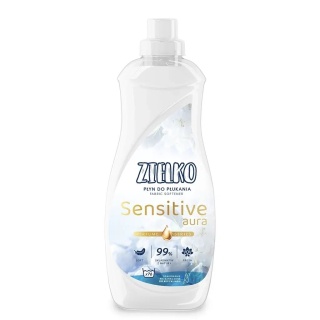 ZIELKO Płyn do płukania biały SENSITIVE AURA, 1.52 l