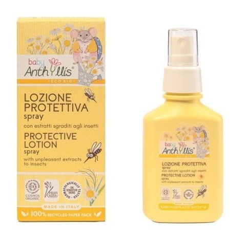 Bio Spray ochronny dla dzieci z ekstraktem z katalapy, nieprzyjemnym dla komarów, owadów, Baby Anthyllis, 100 ml