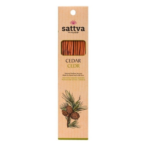 Cedr Kadzidełka Naturalne Sattva Incense, 30g