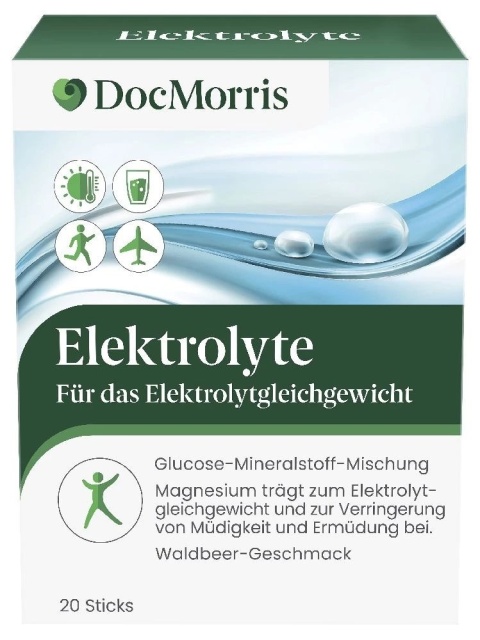 Elektrolity DocMorris, opakowanie 20 sztuk