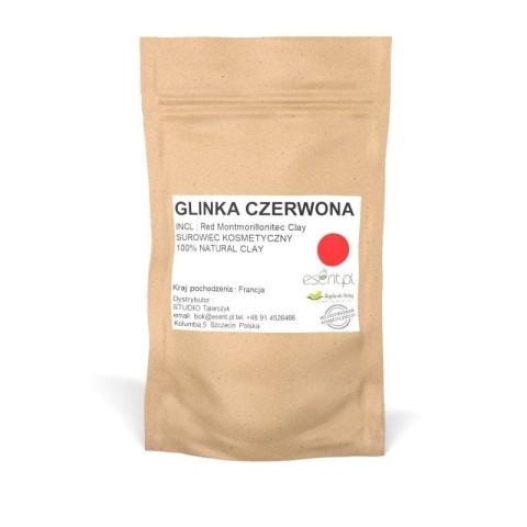 Francuska Glinka Czerwona, Esent, 100g