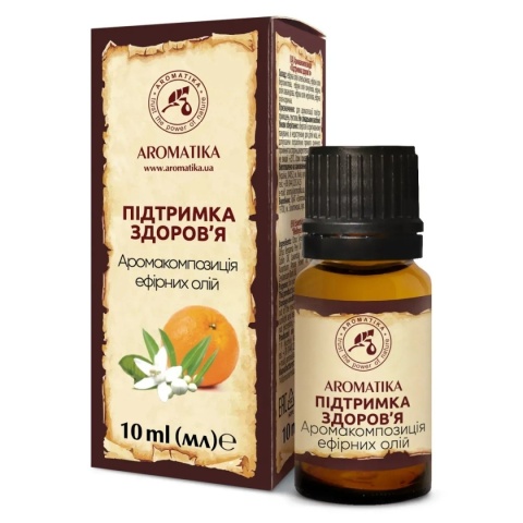Kompozycja olejków „Wsparcie zdrowia", Aromatika, 10 ml