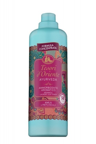 Koncentrat do płukania tkanin Ayurveda (58 prań) TESORI D`ORIENTE 1160 ml