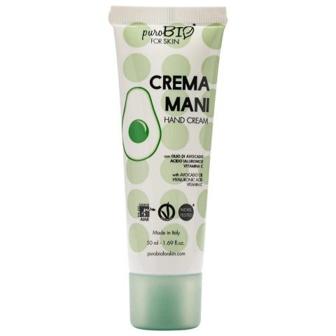 Krem do Rąk Odżywczy Awokado, PuroBIO, 50ml