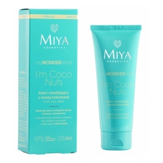 MIYA myWONDERbalm I`m Coco Nuts Krem nawilżający z wodą kokosową 75 ml