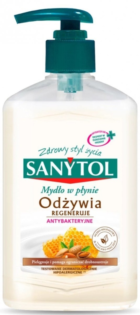 Mydło w Płynie Antybakteryjne Odżywia, Sanytol, 250ml