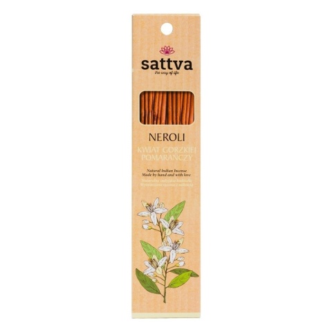 Neroli Kadzidełka Naturalne Sattva Incense, 30g