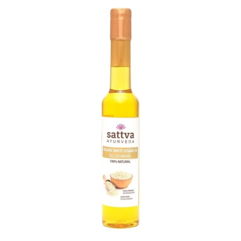 Olej Sezamowy Organic SATTVA AYURVEDA, 500ml
