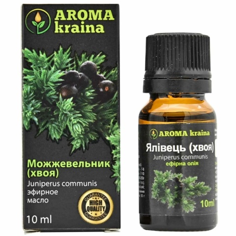 Olejek Eteryczny Jałowcowy Naturalny, AROMA kraina, 10ml