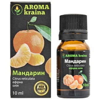 Olejek Eteryczny Mandarynkowy, Naturalny, AROMA kraina, 10ml