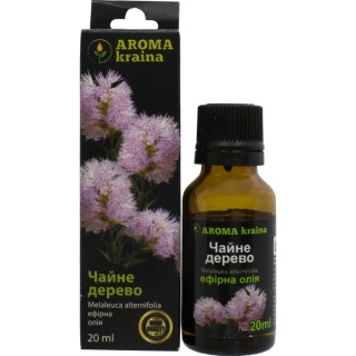 Olejek Eteryczny z Drzewa Herbacianego, Naturalny, AROMA kraina, 20ml