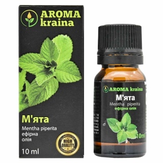 Olejek Eteryczny z Mięty Pieprzowej, Naturalny, AROMA kraina, 10ml