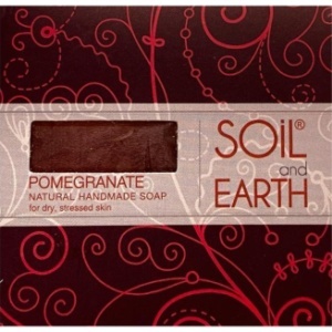 Owoc Granatu Naturalne Mydło, Soil & Earth, 100g