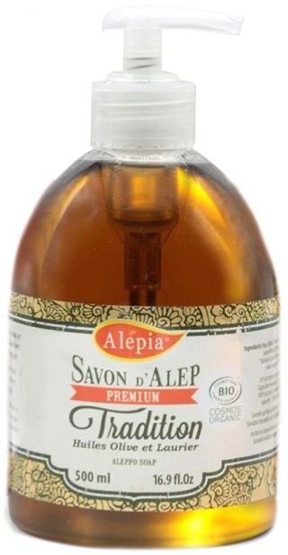 PREMIUM Mydło w Płynie Tradition 1% Oleju Laurowego, Alepia, 500ml