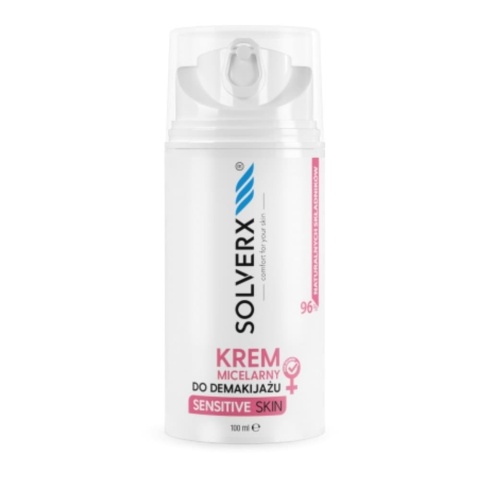 SOLVERX Sensitive Skin Krem micelarny do demakijażu 100ml