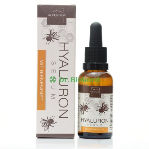 Serum hialuronowe z jadem pszczelim Alpenhof, 30ml