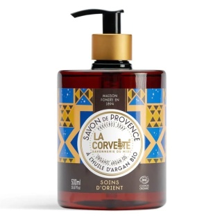 Śródziemnomorskie organiczne mydło w płynie - Rytuał Orientu, La Corvette, 500ml